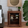 sheesham wood shoe rack, wooden shoe rack