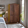 acacia wood wardrobe, wooden wardrobe