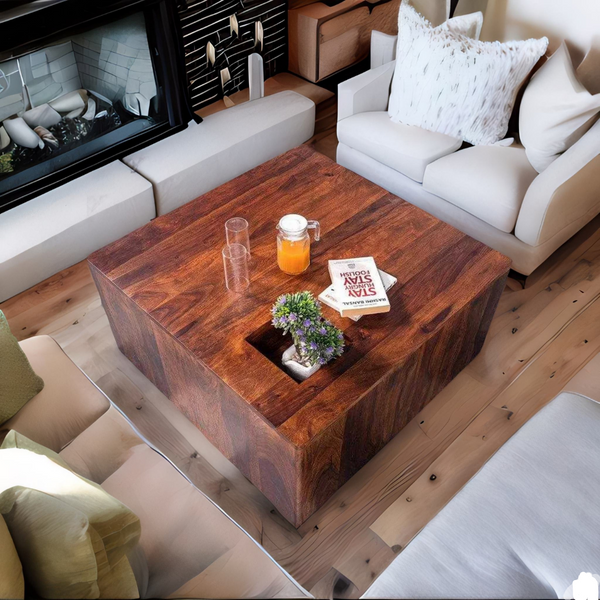 Classic Sheesham Wood Stylish Coffee Table