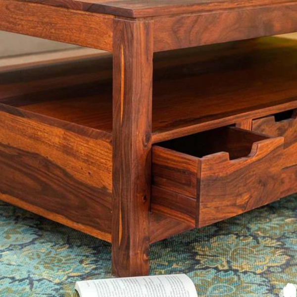 Classic Sheesham Wood Coffee Table