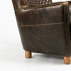 Altrincham Tufted Genuine Leather Sofa