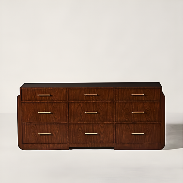 Vaasa Chest Of 9 Drawer And Dresser