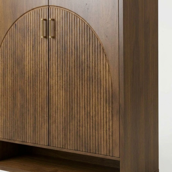 Vail Solid Wood Shoe Rack