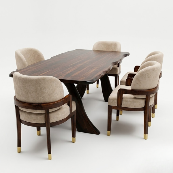 Valdosta Solid Wood Rectangular Dining Table Set - All Sizes