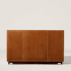 Vasteras Solid Wood Leather Bed - All Sizes