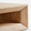 Contemporary Solid Wood Natural Finish Coffee Table