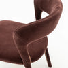 Villarrica Solid Wood & Velvet Fabric Dining Chair