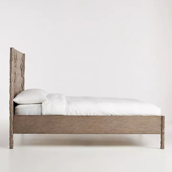 Viola Luxury Hand Carved Solid Wood Bed - All Sizes