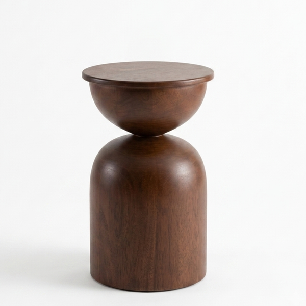 Visby Solid Wood End Table