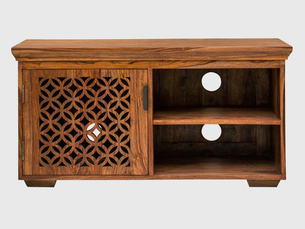 Classic Sheesham Wood T.V. Unit