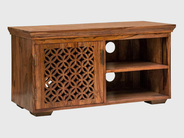 Classic Sheesham Wood T.V. Unit
