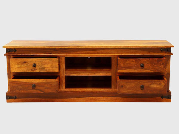 Classic Sheesham Wood T.V. Unit