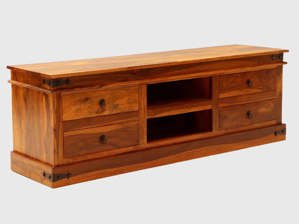 Classic Sheesham Wood T.V. Unit