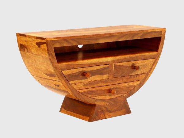 Classic Sheesham Wood T.V. Unit