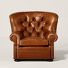 Volos Genuine Leather Sofa