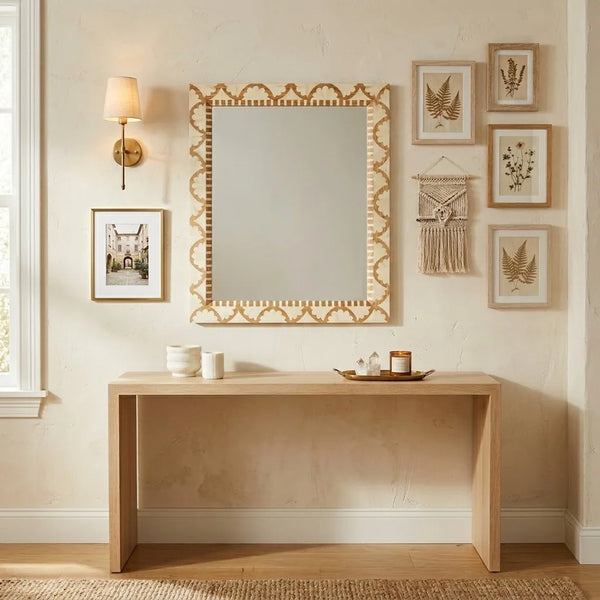 Wakenaam Solid WoodMirror