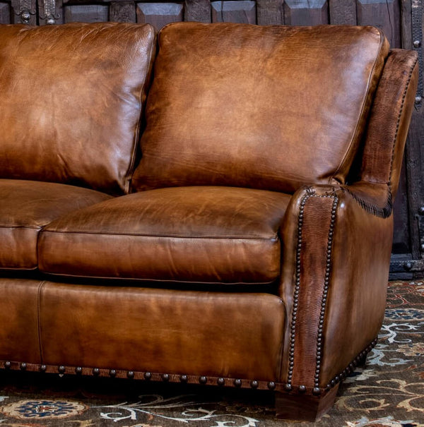 Warsaw 3 Seater Leather Sofa