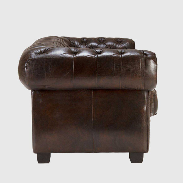 Warwick Classic Leather Sofa