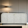 Bone Inlay Waterfall Design Sideboard