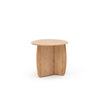 Weipa Oak Wood Round End Table