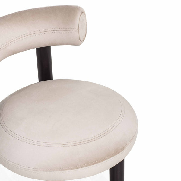 Werribee Solid Wood & Leather Dining Chair