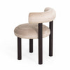 Werribee Solid Wood & Leather Dining Chair