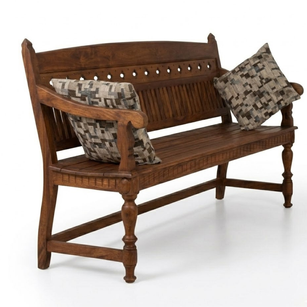 Westdene Solid Sheesham Wood Seating Bench