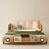 Wheel Nest Solid Wood Kids Soft Bed