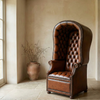 Heritage Chesterfield Tufted Porters Wing Chair