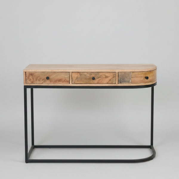 mango wood console table, wood console table