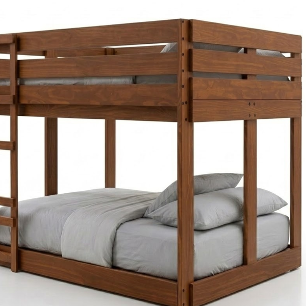 Woodland Wonder Solid Wood Bunk Bed