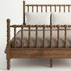 Wudina Acacia Wood Bed -All Sizes