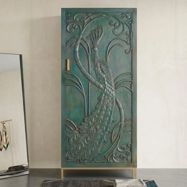 Yemmiganur Hand Carved Wardrobe