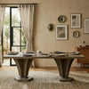 Zeitlos Solid Wood Rectangular 6 Seater Dining Table
