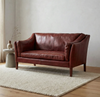 Zurich Grand Lounge 2 Seater Leather Sofa