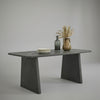 Zwelitsha Mango Wood Rounded Edge Dining Table
