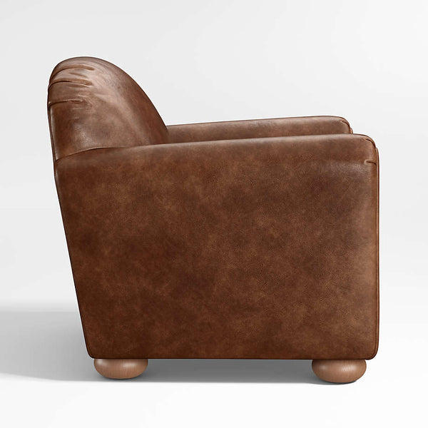 Huston Leather Accent Chair