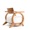 Naomi Wooden Lounge Chair