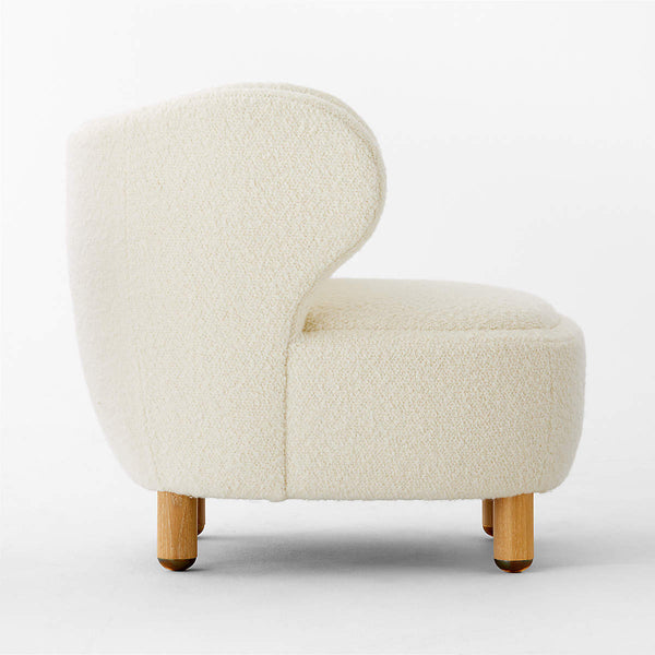 Prost Ivory Boucle Upholstered Accent Chair