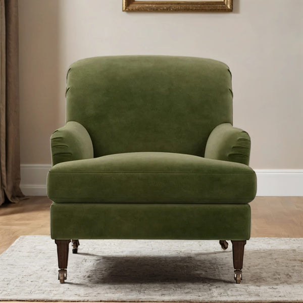 Aurelia Velvet Arm Chair