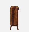 Sheesham Wood Living Room Shoe Cabinet In Provincial Teak Finish