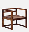 ClassicSheesham Wood Arm Chair In Provincial Teak Finish