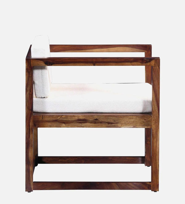 ClassicSheesham Wood Arm Chair In Provincial Teak Finish