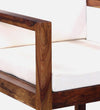 ClassicSheesham Wood Arm Chair In Provincial Teak Finish