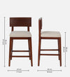 Classic Solid Wood Bar Table Set With Set of 2 Chairs