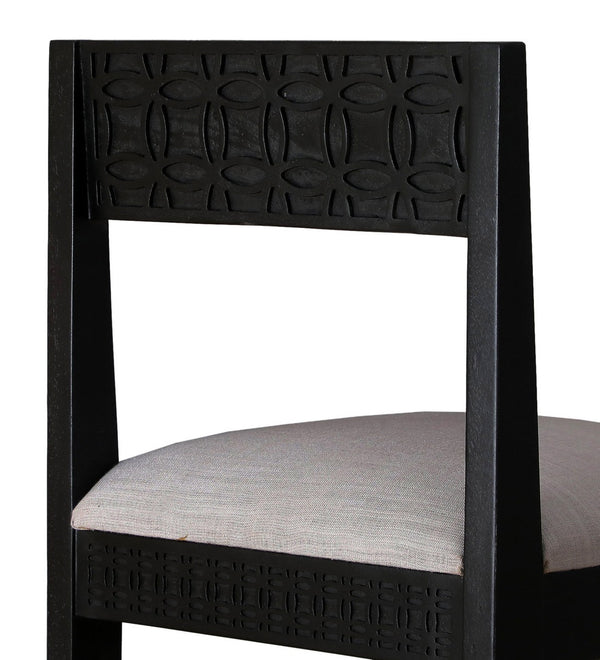 Modern Solid Wood Set of 2 Chair Dining Table