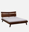 Antalya Modern Mango Wood Bed In Tubbaq Finish - All Sizes