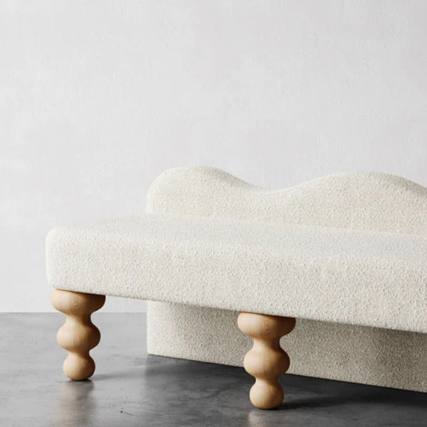 Viola Luxury Boucle Upholstery Bench