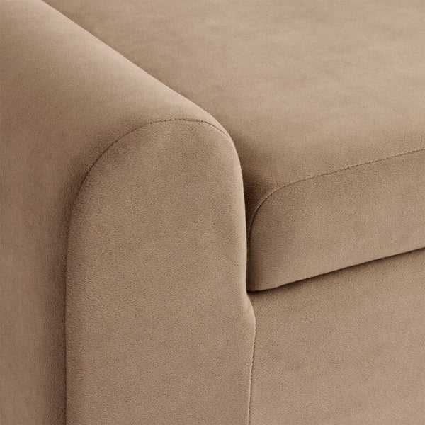 Luna Velvet Upholstered Storage Bench