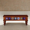 Sheesham Wood Bench In Honey Oak Finish
